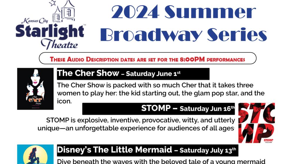 a flyer that lists the seven shows and dates of performances - all flyer information is duplicated within the news article.